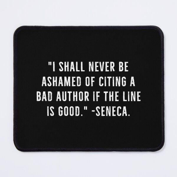Item preview, Bad Authors, Good Lines - Seneca designed and sold by PhilosophyWear.