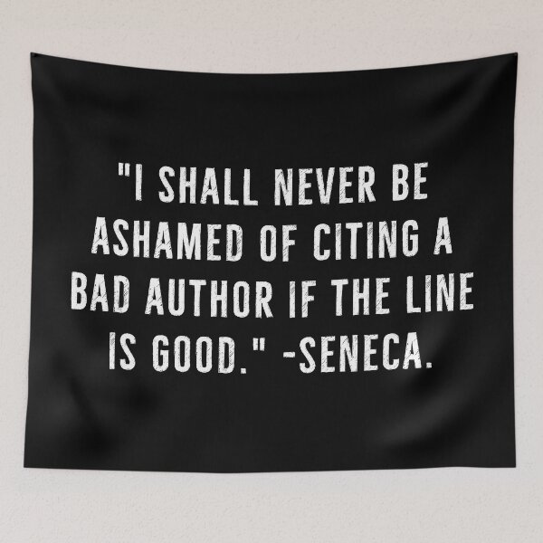 Item preview, Bad Authors, Good Lines - Seneca designed and sold by PhilosophyWear.
