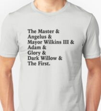 Buffy's Big Bads Unisex T-Shirt