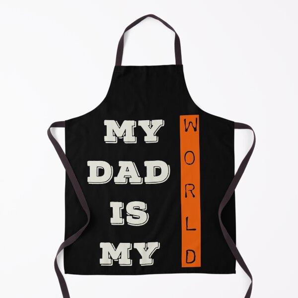 Item preview, My Dad Is My World designed and sold by ZubiyaArt.