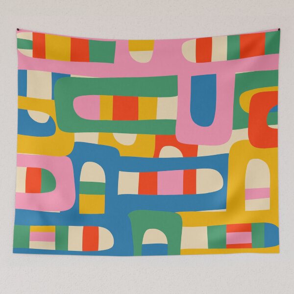 Item preview, Bo Kaap Colorful Abstract Pattern designed and sold by kierkegaard.
