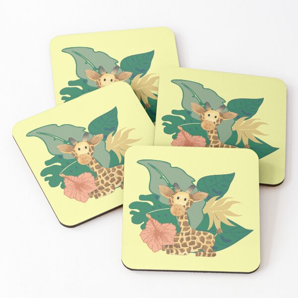Item preview, Baby Giraffe in the jungle designed and sold by CheekyColours.