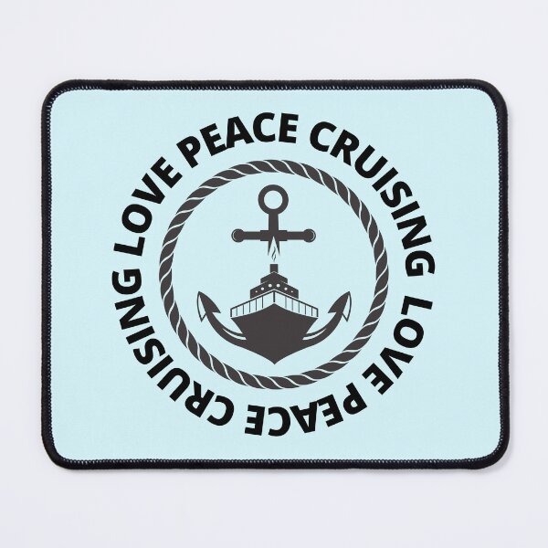 Item preview, Peace Love Cruising designed and sold by DesignsbyMona.