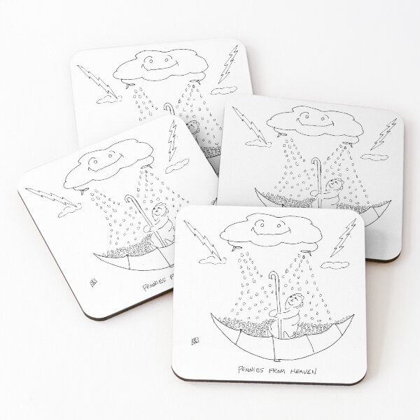 Item preview, Song Cartoon - Pennies From Heaven designed and sold by fred rosenthal.