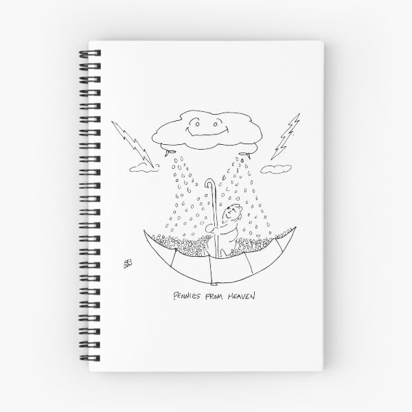 Item preview, Song Cartoon - Pennies From Heaven designed and sold by fred rosenthal.