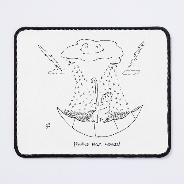 Item preview, Song Cartoon - Pennies From Heaven designed and sold by fred rosenthal.