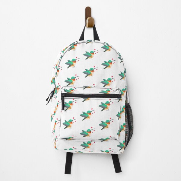 Item preview, Ruby Throated Hummingbird in love designed and sold by julianamotzko.