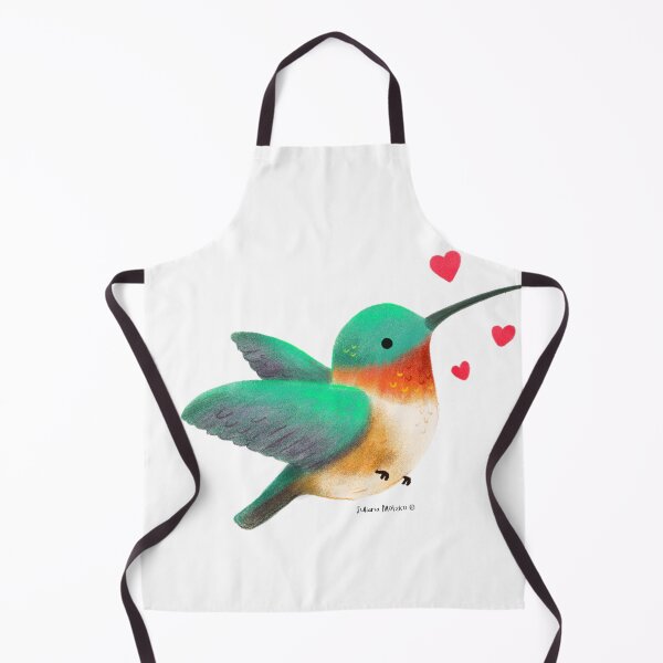 Item preview, Ruby Throated Hummingbird in love designed and sold by julianamotzko.