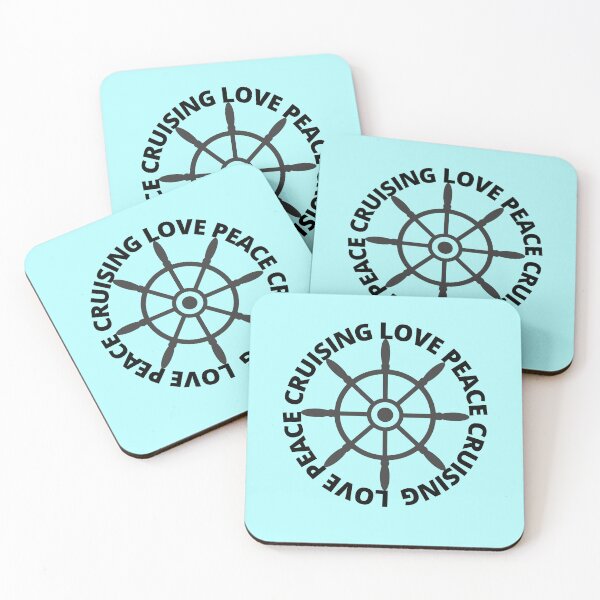 Item preview, Peace Love Cruising designed and sold by DesignsbyMona.