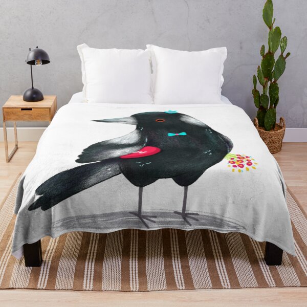 Item preview, Australian Magpie with flowers and chocolate box designed and sold by julianamotzko.