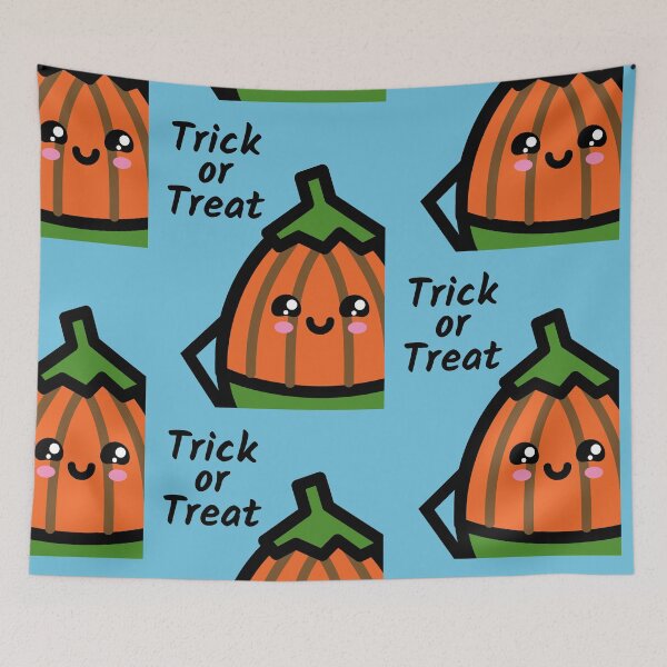 Item preview, Trick or Treat - Creepy Egg Pumpkin - Halloween designed and sold by BirdAtWork.