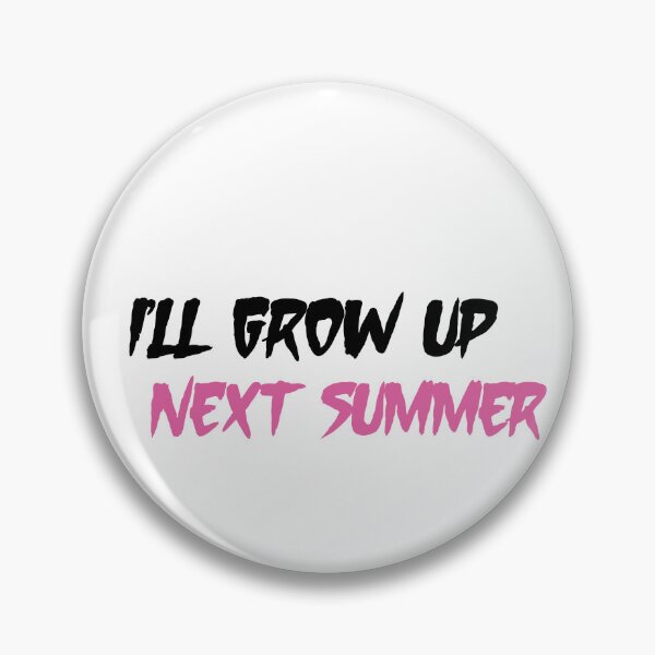 Item preview, I'll grow up next summer classic tshirt  designed and sold by GhostAmine.