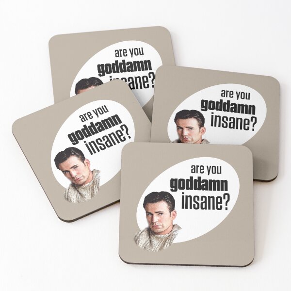 Item preview, Ransom quote, "Are you goddamn insane?", Knives Out designed and sold by shminoa.