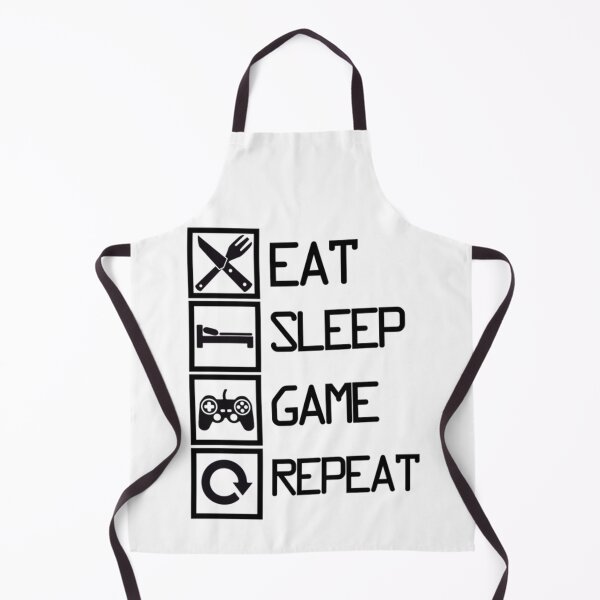 Item preview, EAT SLEEP GAME REPEAT - GAMING designed and sold by mrainstream.