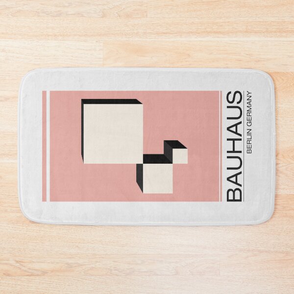Item preview, Bauhaus - Retro / Art Deco architecture discipline from Berlin, Germany - Available in posters, etc - Minimal 3D designed and sold by ArcFoundationCo.