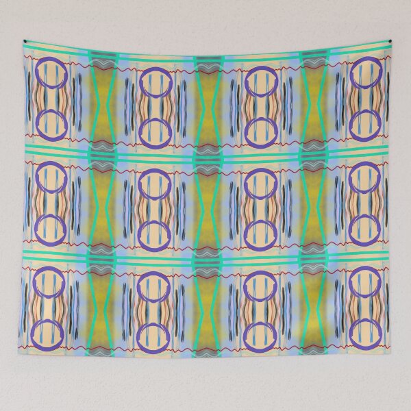 Item preview, Abstract pattern with circles and lines designed and sold by Meo Design.