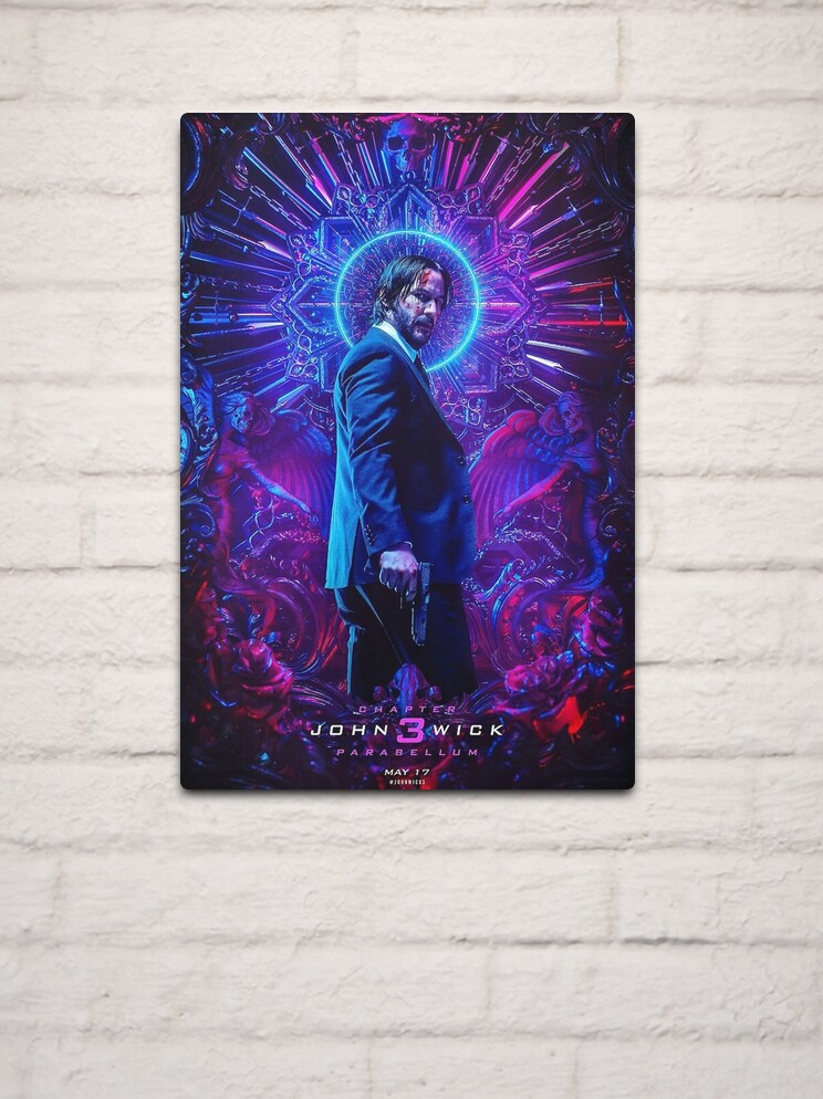 John Wick 3 poster Metal Print for Sale by dentthomas