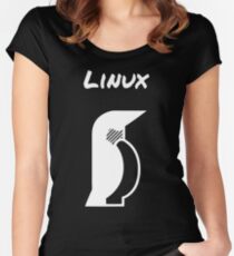Linux Women's Fitted Scoop T-Shirt