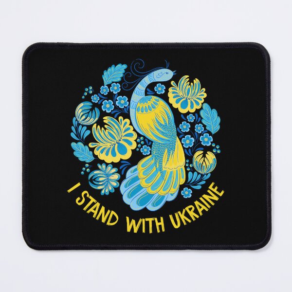 Item preview, I Stand With Ukraine Support Ukraine Ukrainian Garden Bird designed and sold by MintaApparel.