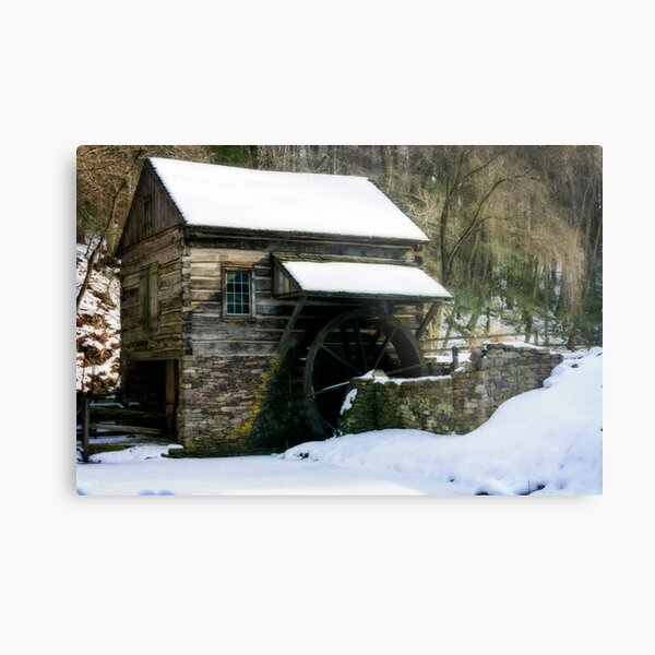 Cutalossa farm in Winter Metal Print