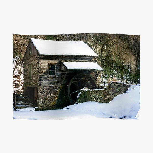 Cutalossa farm in Winter Poster