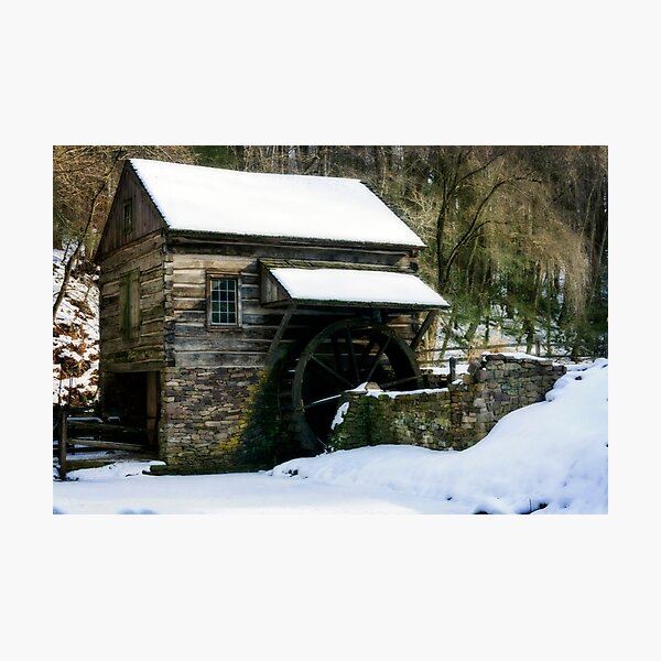 Cutalossa farm in Winter Photographic Print
