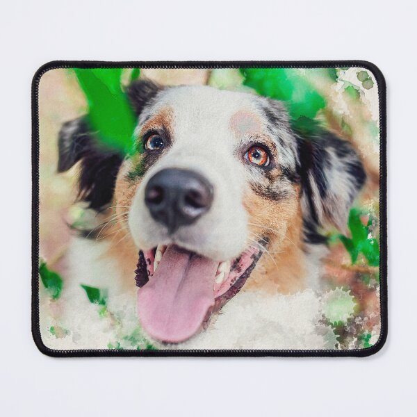 Item preview, Australian Shepherd Puppy  designed and sold by PurpleBluesPets.
