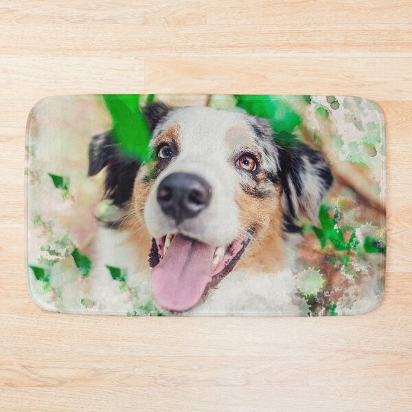 Item preview, Australian Shepherd Puppy  designed and sold by PurpleBluesPets.