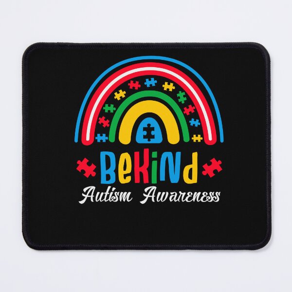 Item preview, Be Kind Autism Awareness Rainbow Puzzle designed and sold by AlexaTees.