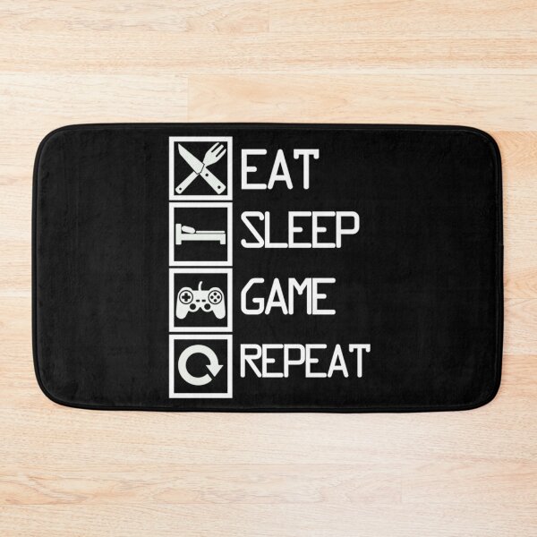 Item preview, Eat Sleep Game Repeat designed and sold by mrainstream.