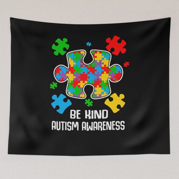 Item preview, Be Kind Autism Awareness Puzzle Piece designed and sold by AlexaTees.