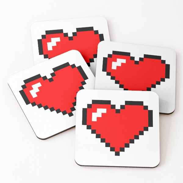 Item preview, Pixel Art Heart designed and sold by qartet.