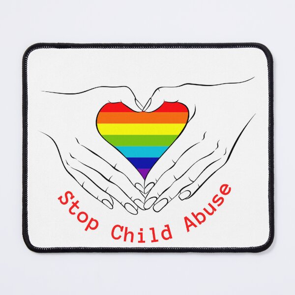 Item preview, Child Abuse Awareness Shirt, Stop Child Abuse Shirt, Social Worker, Child Abuse Awareness, It Shouldn't Hurt to Be a Child Heart Shirt designed and sold by Sam's Boutique Store.