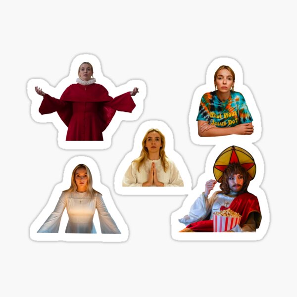 Item preview, Religious Villanelle Sticker Pack, Killing Eve Season 4 designed and sold by ash-drawsalot.