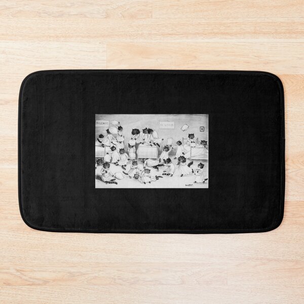 Item preview, Cathouse Dormitory by Louis Wain Classic . designed and sold by hornytdoutyt.