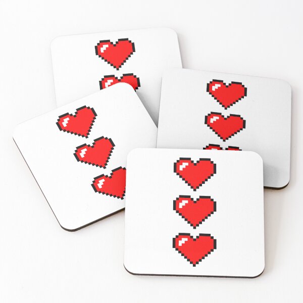 Item preview, Pixel Art three Heart designed and sold by qartet.
