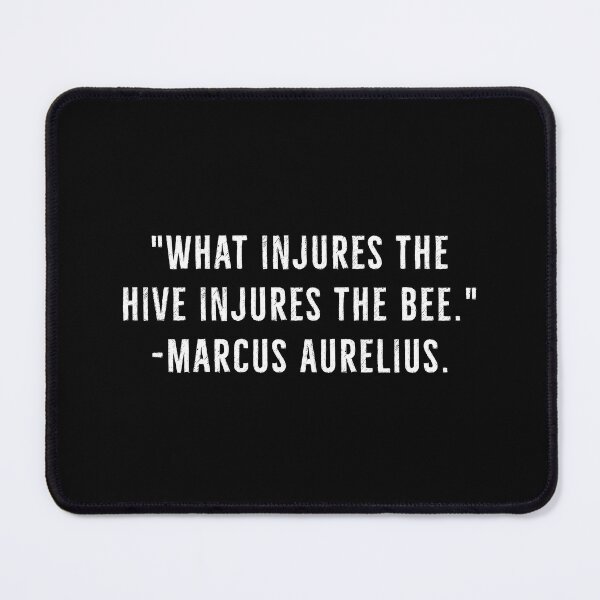 Item preview, Injure The Hive, Injure The Bee -Marcus Aurelius designed and sold by PhilosophyWear.