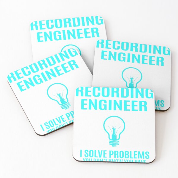 Item preview, Recording Engineer - I Solve Problems Job Gift designed and sold by melissaval2.