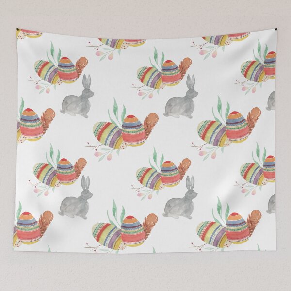 Item preview, Rainbow Easter Eggs and Bunnies designed and sold by elleinadesigns.