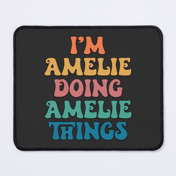 Item preview, Amelie Funny Retro First Name designed and sold by Americandude.