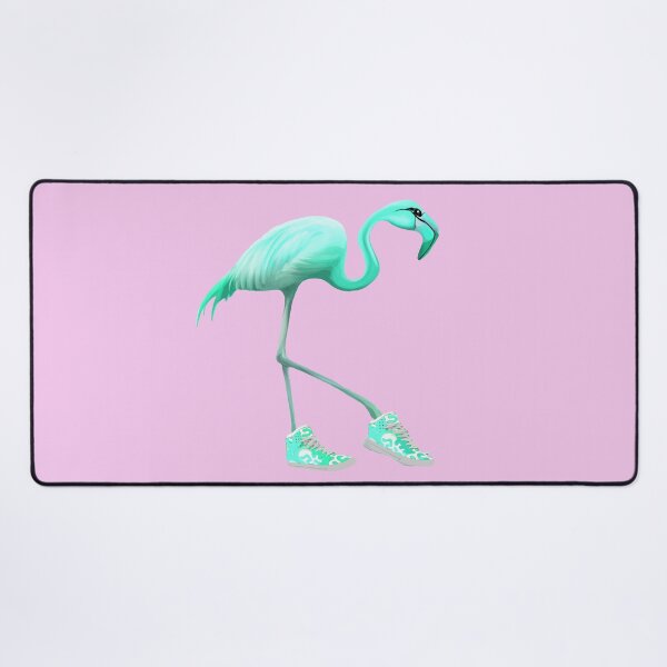 Item preview, Mint Flamingo and sneakers designed and sold by Collagedream.