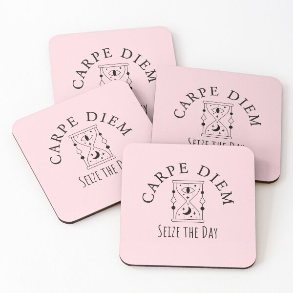 Item preview, Carpe Diem Seize the Day Dead Poets Society Latin Proverb designed and sold by IceCreamMuseum.