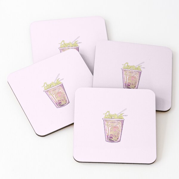 Item preview, Aesthetic japanese ramen l pink noodles designed and sold by Bossin.