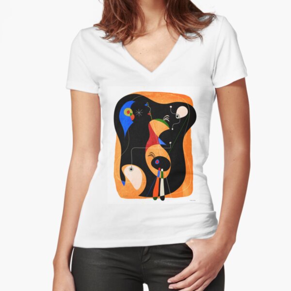 Fitted V-Neck T-Shirt