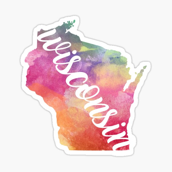 Vista previa del artículo con la obra «Wisconsin», diseñado y vendido por Jessica Arling.