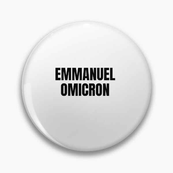 Item preview, Emmanuel macron and the omicron variant designed and sold by bamboo00.