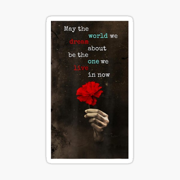 "Hadestown Hadestown flower Hadestown The Musical " Sticker for