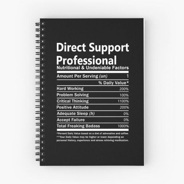 Item preview, Direct Support Professional T Shirt - Nutritional And Undeniable Factors Gift Item Tee designed and sold by miraschroe.