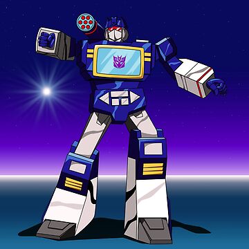 Artwork thumbnail, Soundwave decepticon by Retroperks