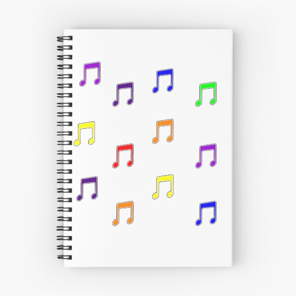 Item preview, Colorful Musical Notes designed and sold by RioCariocaClub.